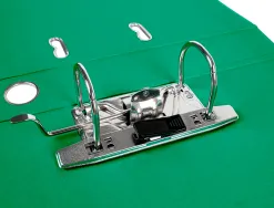 Classeur levier liderpapel a4 documenta carton rembordé 1,9mm dos 52mm rado métallique coloris vert