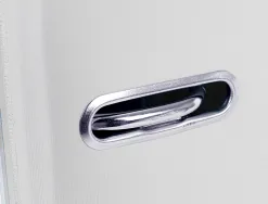 Classeur levier liderpapel a4 documenta carton rembordé pvc 1,9mm dos 75mm rado métallique coloris blanc
