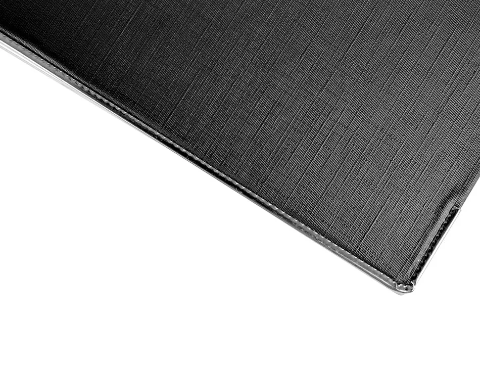 Classeur levier liderpapel a4 documenta carton rembordé 1,9mm dos 75mm rado métallique coloris noir