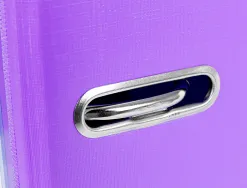 Classeur levier liderpapel a4 documenta carton rembordé 1,9mm dos 75mm rado métallique coloris lilas