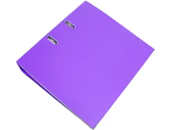 Classeur levier liderpapel a4 documenta carton rembordé 1,9mm dos 75mm rado métallique coloris lilas