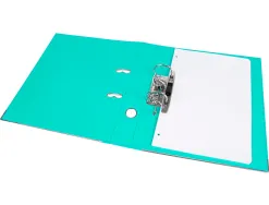 Classeur levier liderpapel a4 documenta carton rembordé 1,9mm dos 75mm rado métallique coloris vert clair