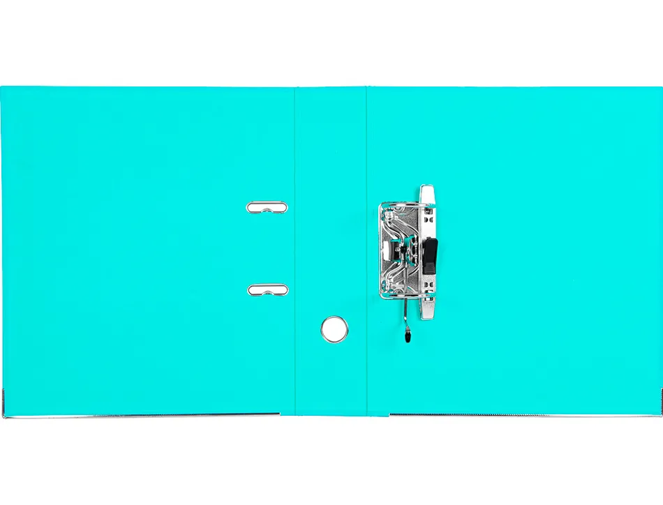 Classeur levier liderpapel a4 documenta carton rembordé 1,9mm dos 75mm rado métallique coloris vert clair