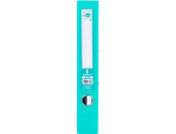 Classeur levier liderpapel a4 documenta carton rembordé 1,9mm dos 75mm rado métallique coloris vert clair