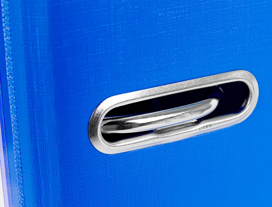 Classeur levier liderpapel a4 documenta carton rembordé 1,9mm dos 75mm rado métallique coloris bleu