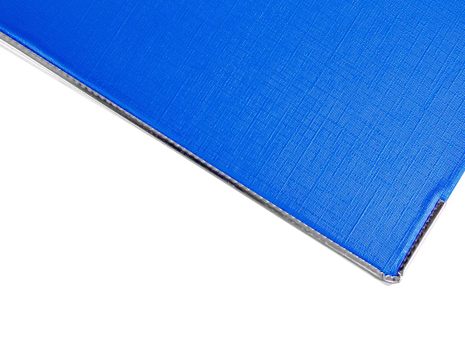 Classeur levier liderpapel a4 documenta carton rembordé 1,9mm dos 75mm rado métallique coloris bleu