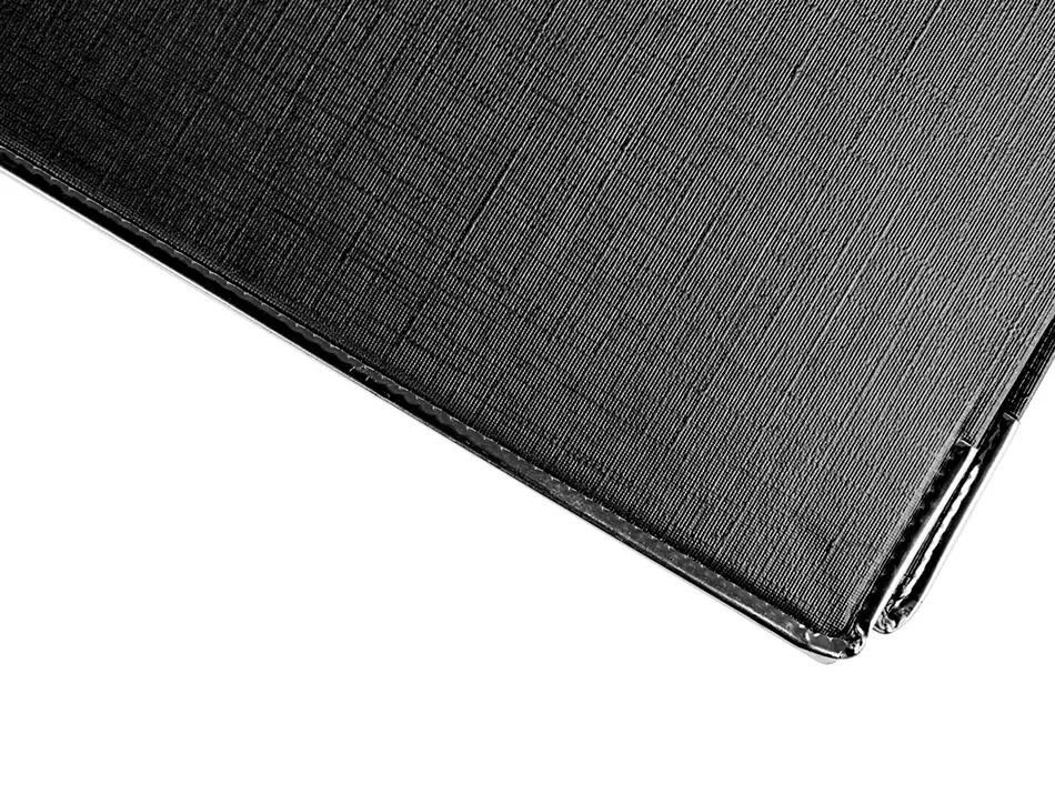 Classeur levier liderpapel documenta a4+ carton remborde dos 75mm rado metallique coloris noir