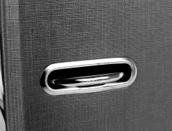 Classeur levier liderpapel documenta a4+ carton remborde dos 75mm rado metallique coloris noir