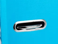 Classeur levier liderpapel documenta a4+ carton remborde dos 75mm rado metallique coloris bleu ciel