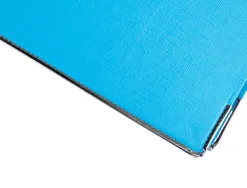 Classeur levier liderpapel documenta a4+ carton remborde dos 75mm rado metallique coloris bleu ciel