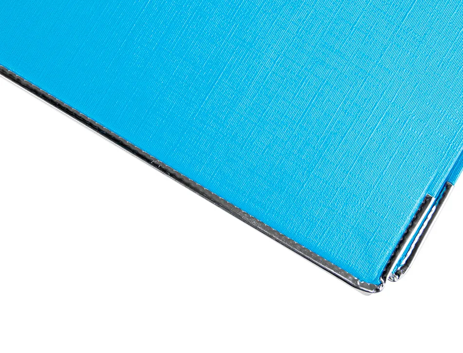 Classeur levier liderpapel documenta a4+ carton remborde dos 75mm rado metallique coloris bleu ciel