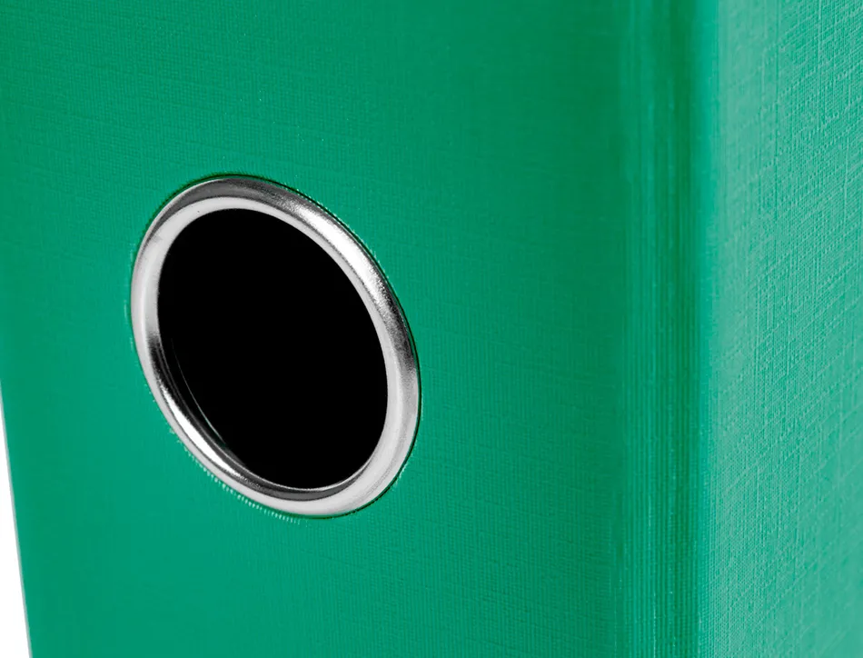 Classeur levier liderpapel documenta a4+ carton remborde dos 75mm rado metallique coloris vert