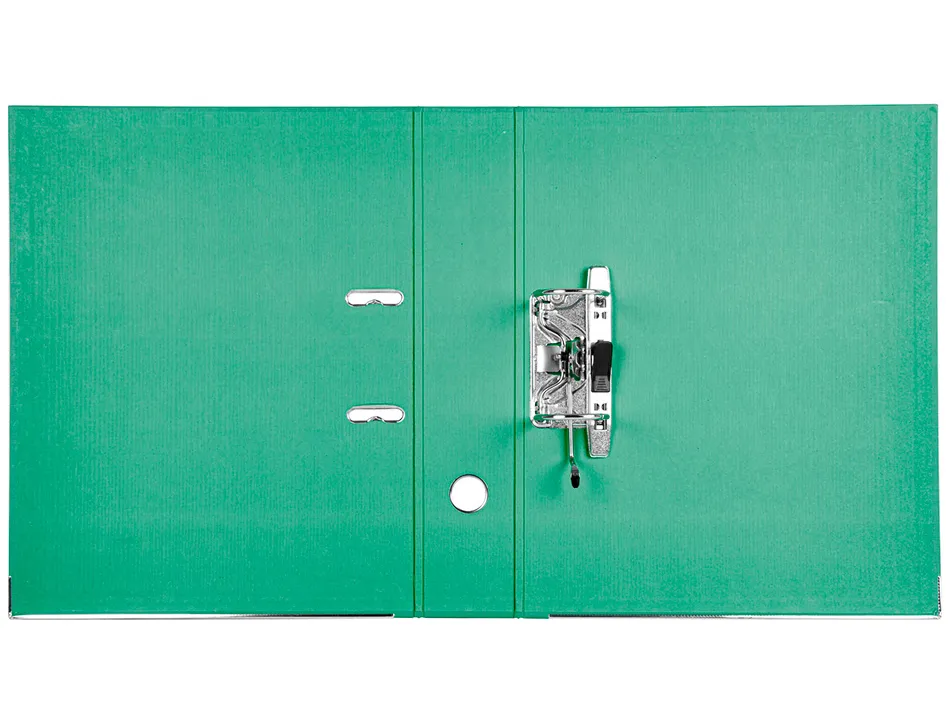 Classeur levier liderpapel documenta a4+ carton remborde dos 75mm rado metallique coloris vert