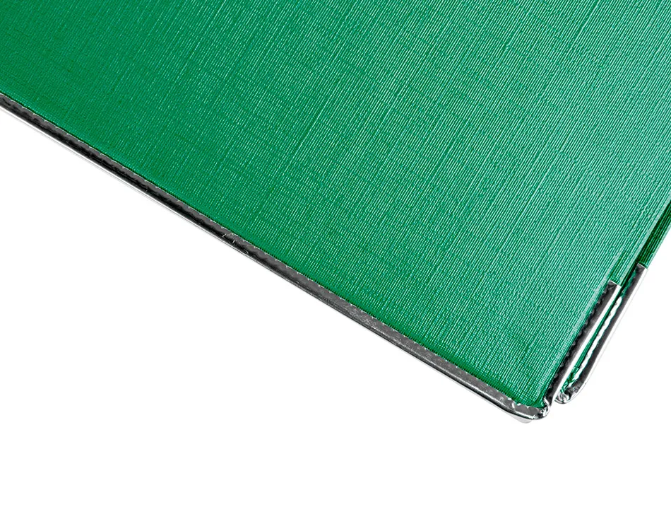 Classeur levier liderpapel documenta a4+ carton remborde dos 75mm rado metallique coloris vert