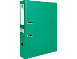 Classeur levier liderpapel documenta a4+ carton remborde dos 75mm rado metallique coloris vert