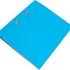 Classeur levier liderpapel a4 documenta carton rembordé 1,9mm dos 75mm rado métallique coloris bleu ciel