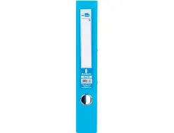 Classeur levier liderpapel a4 documenta carton rembordé 1,9mm dos 52mm rado métallique coloris bleu ciel