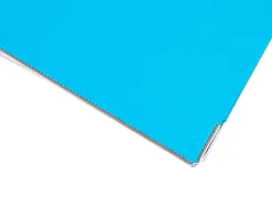 Classeur levier liderpapel a4 documenta carton rembordé 1,9mm dos 52mm rado métallique coloris bleu ciel
