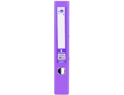 Classeur levier liderpapel a4 documenta carton rembordé 1,9mm dos 52mm rado métallique coloris lilas