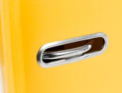 Classeur levier liderpapel a4 documenta carton rembordé 1,9mm dos 75mm rado métallique coloris jaune