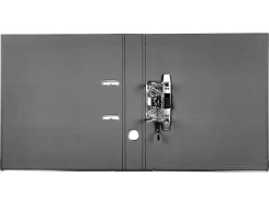 Classeur levier liderpapel a4 documenta carton rembordé 1,9mm dos 52mm rado métallique coloris noir