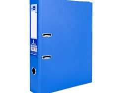 Classeur levier liderpapel documenta a4+ carton remborde dos 75mm rado metallique coloris bleu