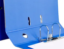 Classeur levier liderpapel documenta a4+ carton remborde dos 75mm rado metallique coloris bleu