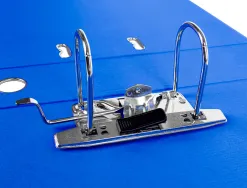 Classeur levier liderpapel documenta a4+ carton remborde dos 75mm rado metallique coloris bleu