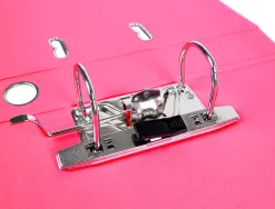 Classeur levier liderpapel a4 documenta carton rembordé 1,9mm dos 52mm rado métallique coloris rose