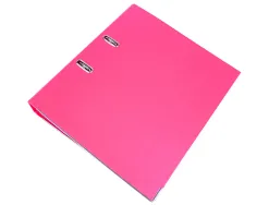 Classeur levier liderpapel a4 documenta carton rembordé 1,9mm dos 52mm rado métallique coloris rose