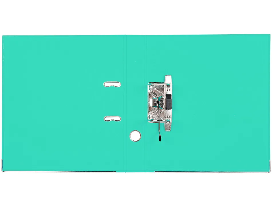 Classeur levier liderpapel a4 documenta carton rembordé 1,9mm dos 52mm rado métallique coloris vert clair