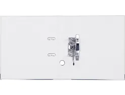 Classeur levier liderpapel a4 documenta carton rembordé 1,9mm dos 52mm rado métallique coloris blanc