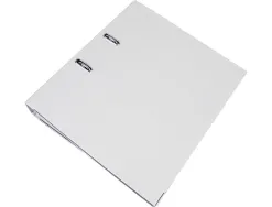 Classeur levier liderpapel a4 documenta carton rembordé 1,9mm dos 52mm rado métallique coloris blanc