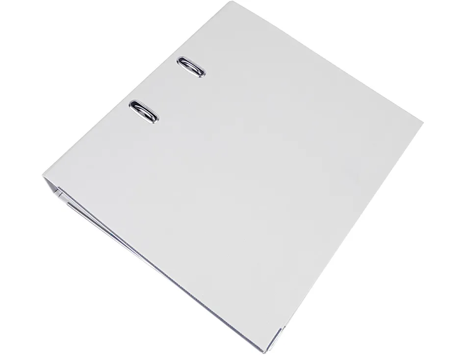 Classeur levier liderpapel a4 documenta carton rembordé 1,9mm dos 52mm rado métallique coloris blanc