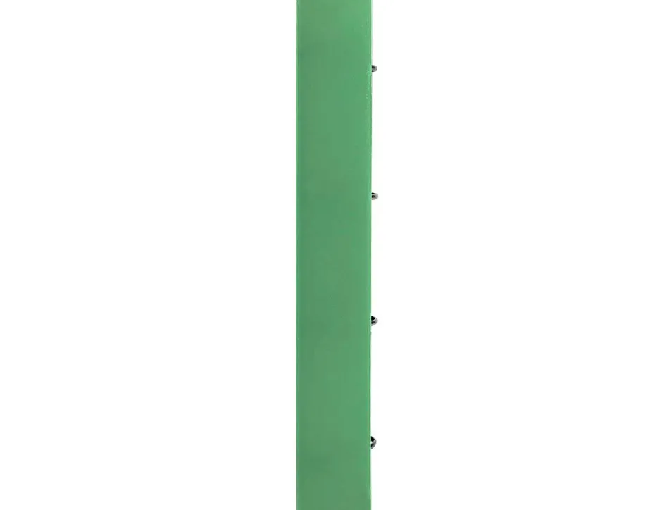 Classeur liderpapel 4 anneaux en d 25mm a4 polypropylene feuillets mobiles 100f 5x5mm coloris menthe