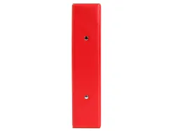 Classeur liderpapel 2 anneaux ronds 40mm a5 carton rembordé pvc coloris orange