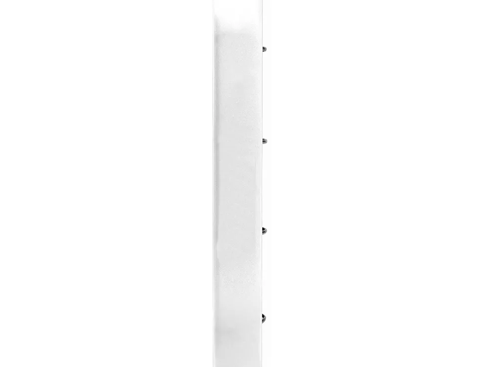 Classeur liderpapel 4 anneaux en d 25mm a4 polypropylene feuillets mobiles 100f 5x5mm coloris transparent