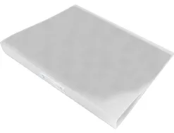 Classeur liderpapel 4 anneaux 25mm a4 260x315mm polypropylene dos 40mm porte-cartes visite coloris transparent