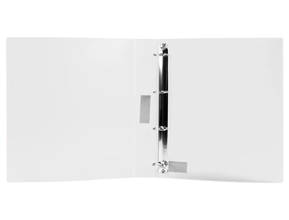 Classeur liderpapel 4 anneaux 25mm a4 260x315mm polypropylene dos 40mm porte-cartes visite coloris transparent