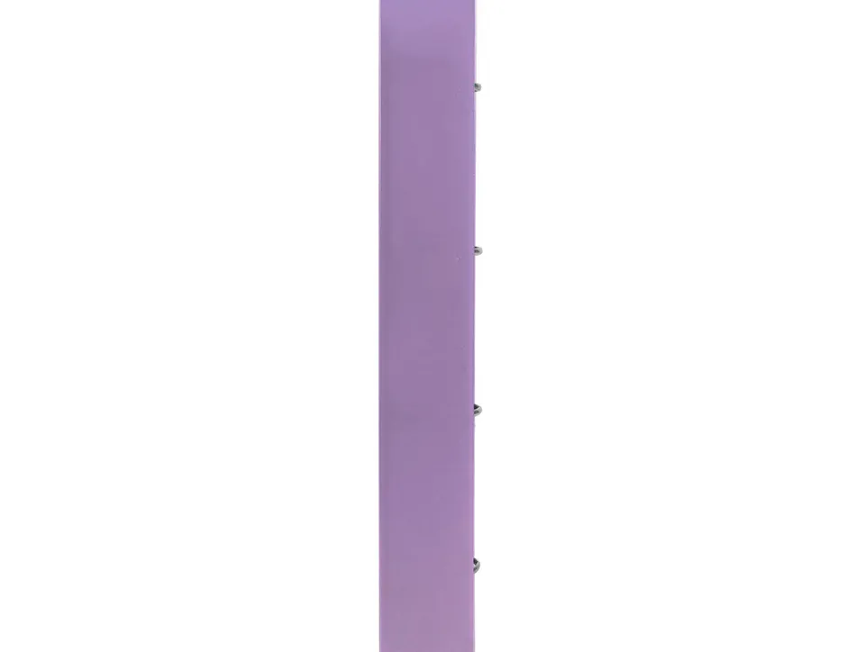 Classeur liderpapel 4 anneaux en d 25mm a4 polypropylene feuillets mobiles 100f 5x5mm coloris lavande