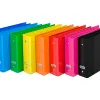 Classeur oxford color life 2 anneaux 25mm carte pelliculée a5 245x165mm 8 coloris assortis