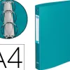 Classeur oxford memphis 4 anneaux ronds 30mm polypropylène 10/10e dos 40mm étiquette dos coloris vert