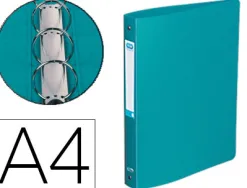 Classeur oxford memphis 4 anneaux ronds 30mm polypropylène 10/10e dos 40mm étiquette dos coloris vert