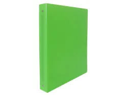 Classeur souple 4 anneaux polypro office plast 32x26,8 cm dos 40mm coloris vert