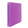 Classeur souple 4 anneaux polypro office plast 32x26,8 cm dos 40mm coloris violet