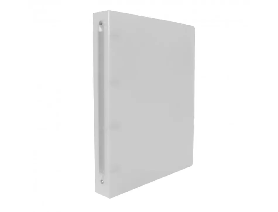 Classeur souple 4 anneaux polypro office plast 32x26,8 cm dos 40mm coloris incolore