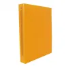 Classeur souple 4 anneaux polypro office plast 32x26,8 cm dos 40mm coloris orange