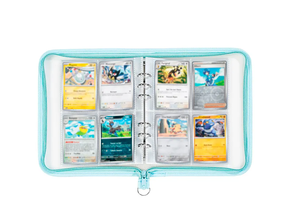Classeur viquel cartes a collectionner a5 pp incolore