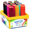 Classpack crayons colors 3.0 giotto forme hexagonale bois 18cm mine de 3mm 192 unites coloris assortis