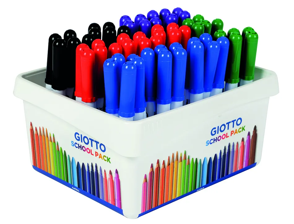 Classpack feutre robercolor pointe moyenne giotto pour tableau blanc odeur neutre ecriture 2mm 60 unites